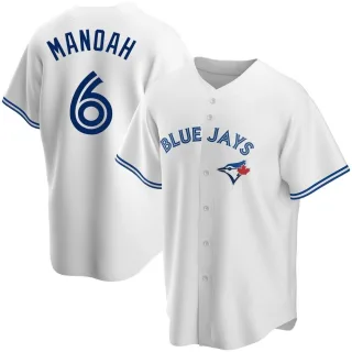 Replica Men's Alek Manoah Toronto Blue Jays Home Jersey - White