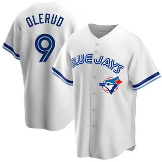 Replica Men's John Olerud Toronto Blue Jays Home Cooperstown Collection Jersey - White